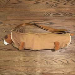 Bulldog Yoga Pets Mat Bag with Adjustable Straps and Pocket Adorable