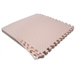 Exercise Mat EVA Foam Interlocking Tiles Gym Flooring Fitness Yoga Workout Pink