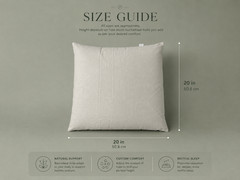 Buckwheat Floor Cushion – Undyed Cotton Meditation Pillow for Yoga, Natural Sitt