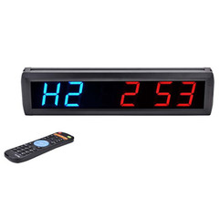 Diamond Gym LED Timer with Programs Black