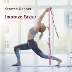 Stretching Strap Yoga Strap with Loops, Stretch Straps for Physical Therapy, Non