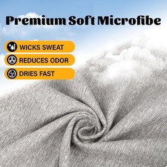 3 Pack Microfiber Gym Towel Fast Drying Men Women Workout Gear for Body 3pcs