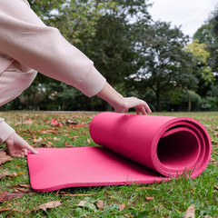 Yoga Mat, 1-Inch Extra Thick High Density Exercise Mat, Anti-Tear Exercise Yoga