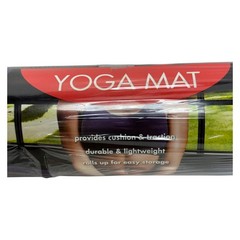 Pure Fitness Yoga Mat 8000YM 24″ x 68″ Non-Slip Sticky Pilates Workout Gym Mat