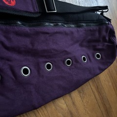 Manduka MatSak Yoga Bag Large Yoga Mat Bag Carrying Strap Purple Breathable
