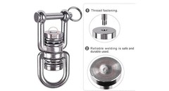 Swing Swivel with 2 Bearing, 360° Rotation, 770LB Capacity, Safest Rotational