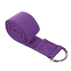 180cm Yoga Strap D Ring Stretch Belt Exercise Pilates Flexibility Training