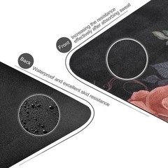 Skull Yoga Mat for Women Men 71″ x 26″ Non Slip Exercise & Fitness Mat 1mm Th…
