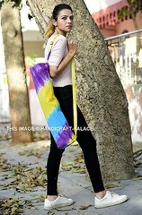 Indian Cotton Mandala Tie Dye Large Yoga Mat Carrier Gym Bag Shoulder Strap Bag