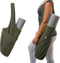 Yoga Mat Bag The ORIGINAL YogiiiTote Yoga Mat Carrier Tote Sling w/Large Side