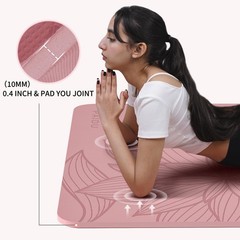 PAIDU Large Yoga Mat-72’x36’x0.4’ Extra Width ＆ Thick,C