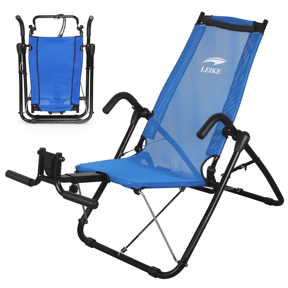 Ab Exercise Chair Core Strengthening Lightweight Foldable Sport Abdominal Exe…