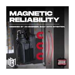 Magnetic Gym Bag for Men and Women – Sling Bottle with Magnetic Attachment