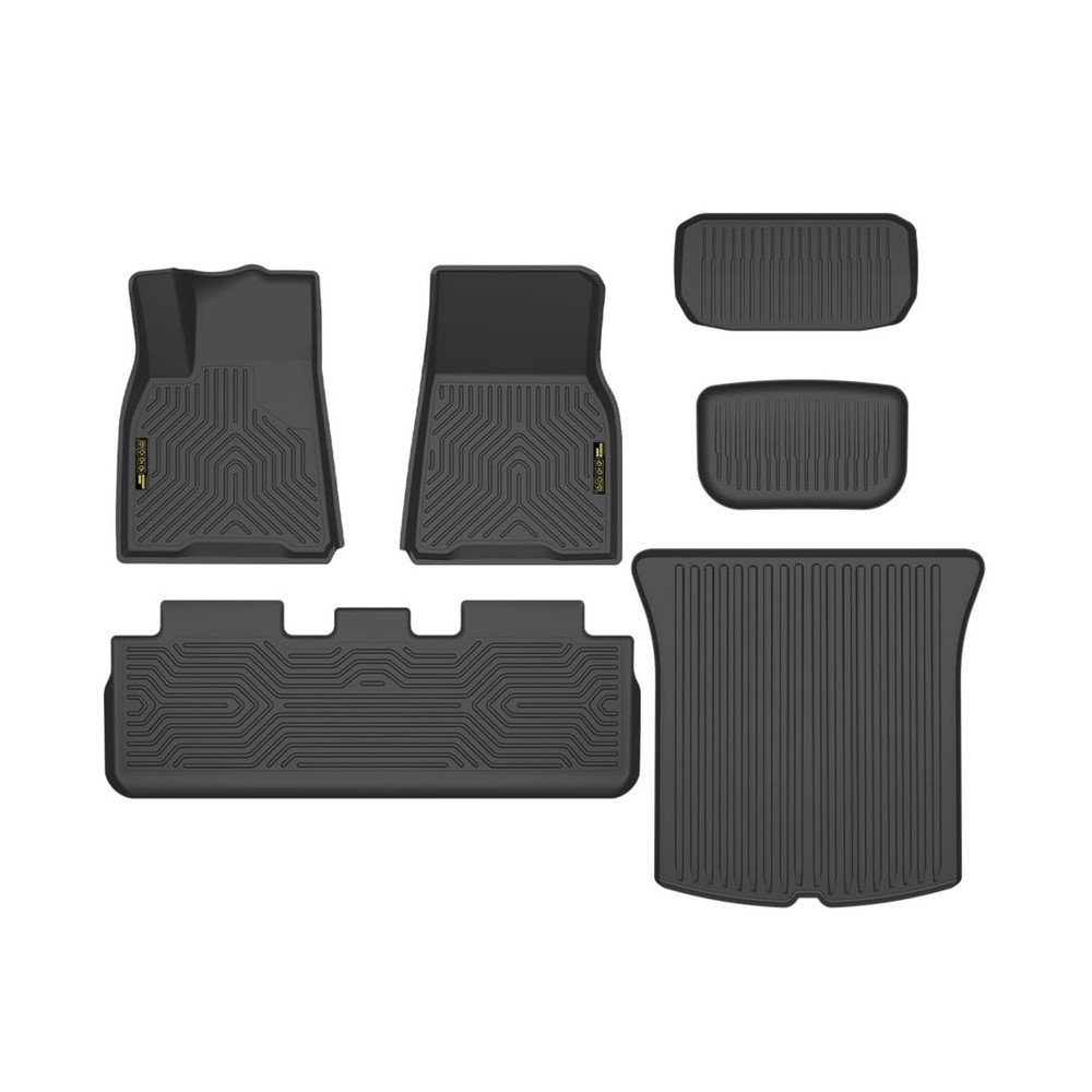 ANDPLAY TPE Floor Mats Liners Compatible with Tesla Model Y 2020-2024 5 seat …