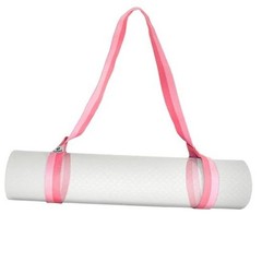 2 Sizes Yoga Mat Strap—64 IN 02. Pink Match