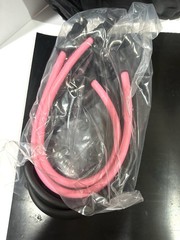 New Pink 3-in-1 Pilates Foldable Board & Exercise Equipment Stretch Bands