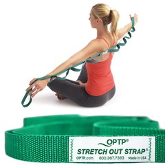 The Original Stretch Out Strap with Exercise Book, Top Choice Stretch Out Straps