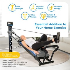 Total Gym PILS Men/Women Total Body Pilates Workout Kit with DVD Video