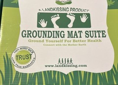 LANDKISSING GROUNDING MATS -Set of 2 – with Accessories