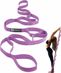 Premium Durable Stretch Straps with Loops, Stretching Strap for Physical Therapy