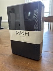 New! MWH Yoga Block Black 9″ x 6″ x 3″ Melissa Wood Health SEALED!