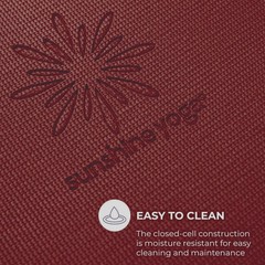 Voyage 5mm Studio Yoga Mats 6 Pack 72x24in