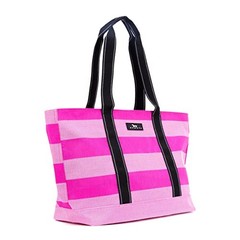 Joyride – Large Sandproof Beach Bag For Women – Durable Mesh Woven Playa Pink