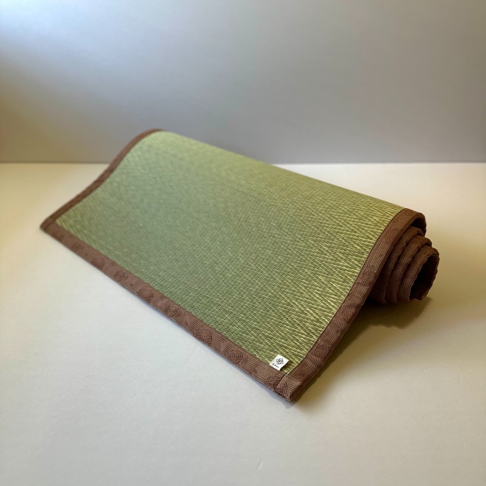 Tatami Zen Mat Herringbone – Japanese Igusa Yoga ＆ Meditation Mat for Relaxation