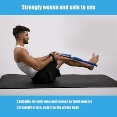 Stretch Strap Yoga Stretching Band MultiLoop Fitness Equipment for Yoga Pilat…