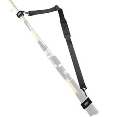 RS4 Rod Carrier Strap Sling Shoulder Belt, Black