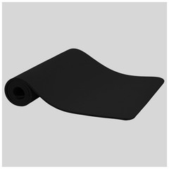 Fitvids 1/2″ Thick High Density Exercise Yoga Mat, Carrying Strap, Midnight