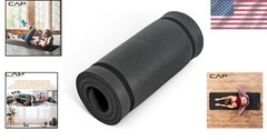 Extra Thick 1-Inch Yoga Mat with Strap | High-Density Comfort for Every Practice