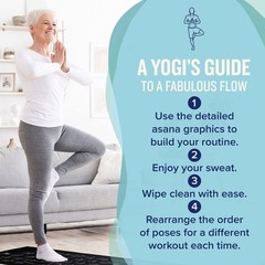NewMe Fitness Yoga Mat for Women and Men – Large, 5mm Thick, 68 Inch Long, Non S