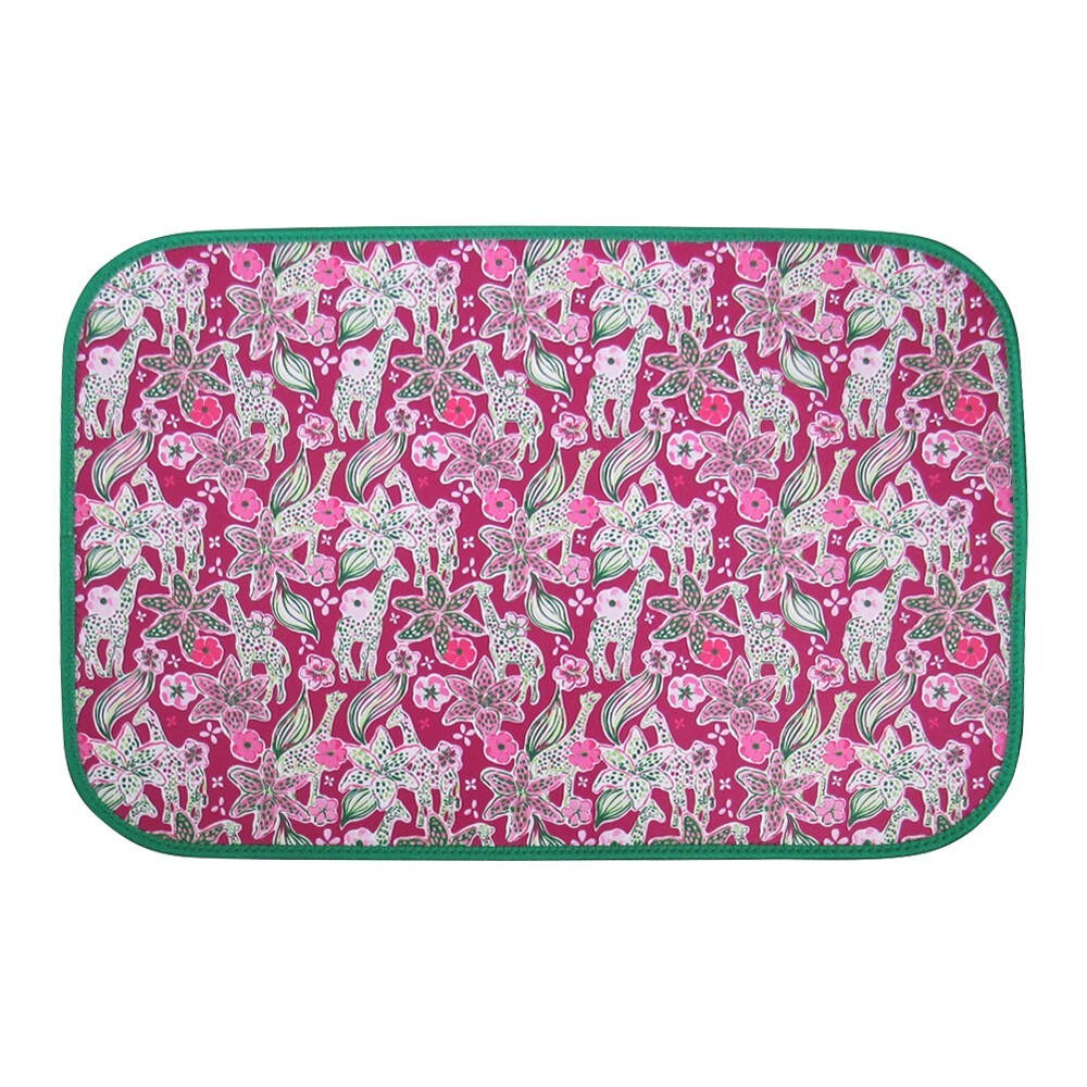 The Coral Palms® Swimsuit Saver Roll-up Neoprene Mat – Spotted Ya!