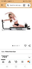 Pilates Power Gym Exercise Equipment different exercises