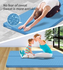Large Exercise Mat – 15mm/20mm/30mm Thick Yoga Mat | Workout Mat for Fitness,…
