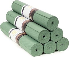 Voyage Yoga Mat 6 Pack 72″ x 24″ Professional Studio & Gym Bulk Yoga Mats 5mm US