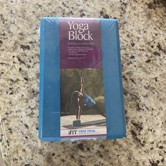 Lotus Blue Brand Yoga Block Build Balance and Flexibility New & Sealed