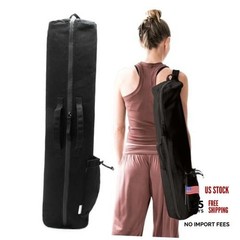 Avani Yoga Mat Bag with Adjustable Shoulder Strap, Phone Pocket and Water