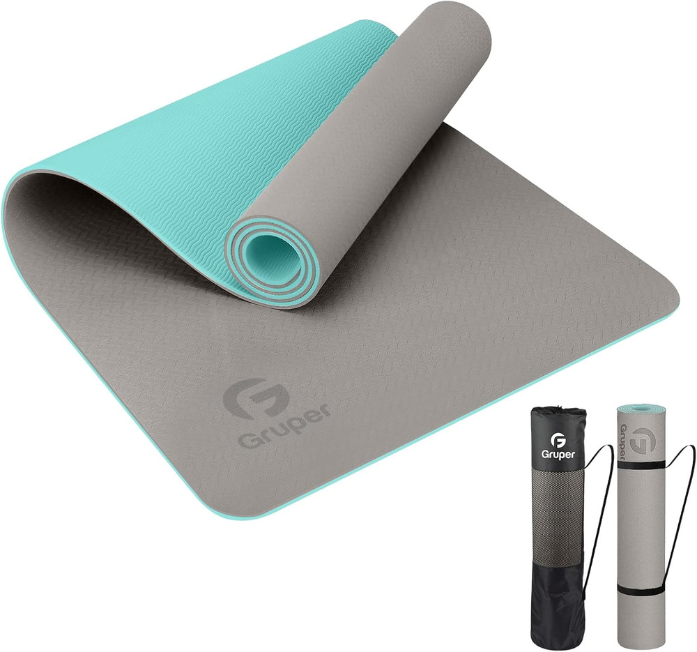 Yoga Mat Non Slip, Eco Friendly Fitness Exercise Mat with Carrying Strap,Pro Yog