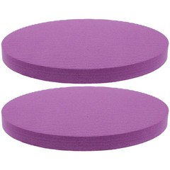 2Pcs Purple Durable Yoga Kneeling Pads Multipurpose Cushion for Home Workout