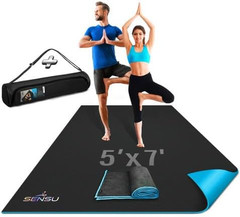 Large Yoga Mat for Men and Women – Extra Thick Non-Slip Yoga Mat with High Grip