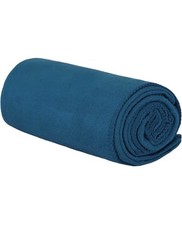 Shandali GoSweat Non-Slip Hot Yoga Towel Standard 26.50″ x 72.00″, Evening Blue