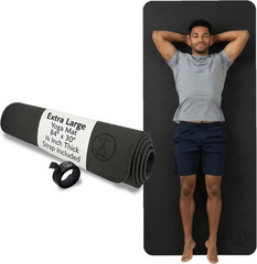 Extra Thick Yoga Mat Wide & Xl-Our 10Mm Extra Large Yoga Mat Thick Extra Wide an