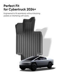 Tesla Cybertruck Floor Mats – 3-Piece Set for Driver, Passenger & Rear Seat, …