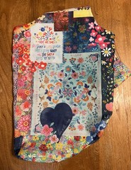 NATURAL LIFE Happy Boho Exercise Shopping Beach Bag Made From Recycled Materials