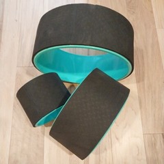Yoga Wheel Back Rollers 3 Sizes Florensi for Muscle Relaxation Back Stretching
