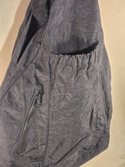 Gaiam Black Yoga Mat Tote Bag – Large Gear Carrier with Adjustable Mat Straps
