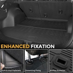 Floor Mats for 2023-2025 2026 Kia Sportage Gas, Full Coverage All Weather Flo…