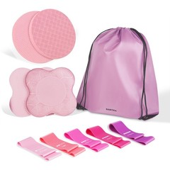 10 Pack Premium Exercise Knee Support Thick Foam Yoga Pilates Cushion Set